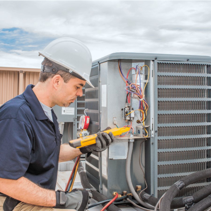 Guelph Furnace Repair HVAC technician servicing a system
